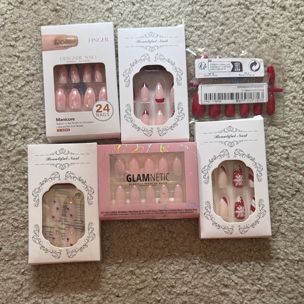 Assorted Press-On Nails Set